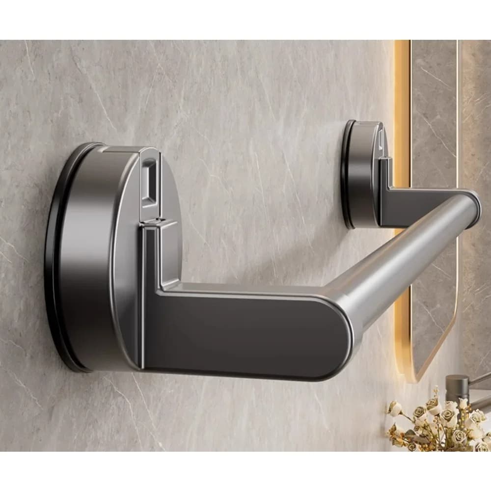 Ventosa, portasciugamani, WC, senza perforazione, appendiabiti da parete, portasciugamani da bagno, portasciugamani da bagno, appendiabiti ad asta singola.