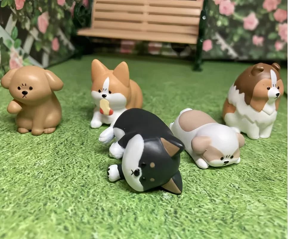 New Products in Stock: Angry Dog Surprise Box - Cute and Fun Table Decoration, Dog Shiba Corgi, Perfect Gift