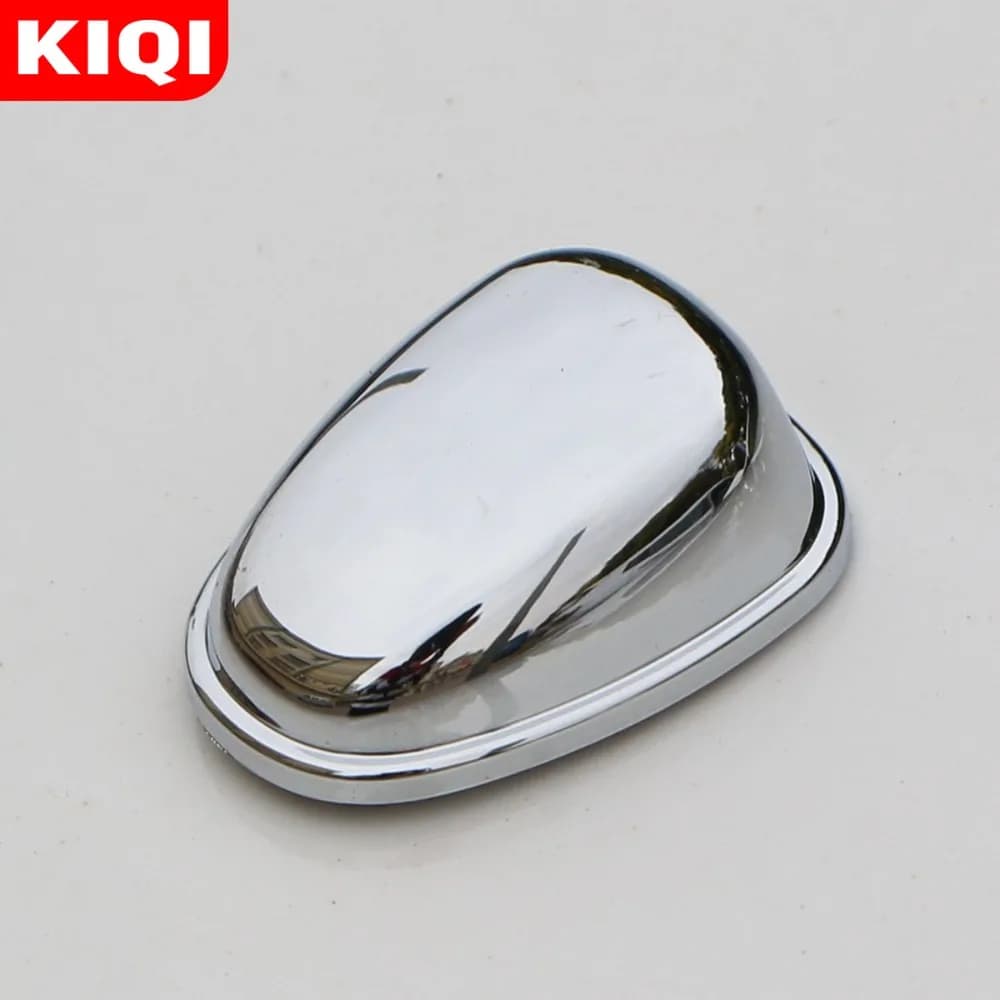 ABS Chrome Front Water Wiper Nozzle Protection Cover Trim Stickers for Peugeot 208 2008 2015 - 2019 Car Sticker