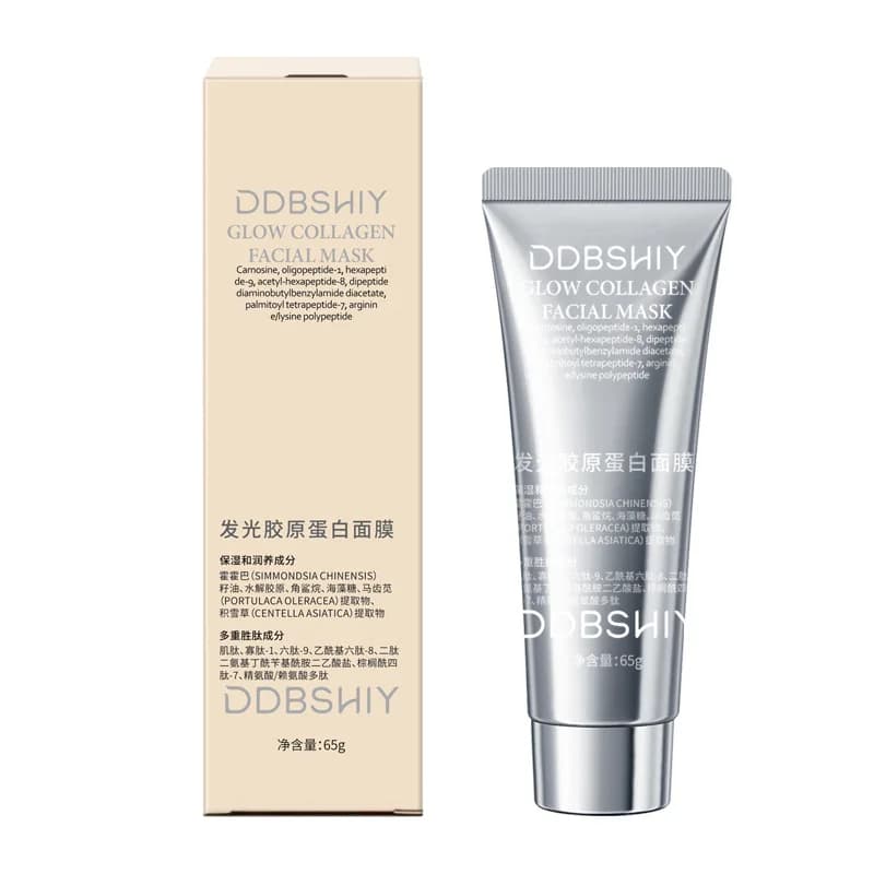 Detachable face mask with anti-wrinkle collagen wrapping Mask to wrap Korean collagen String the mask for moisturizing facial lifting