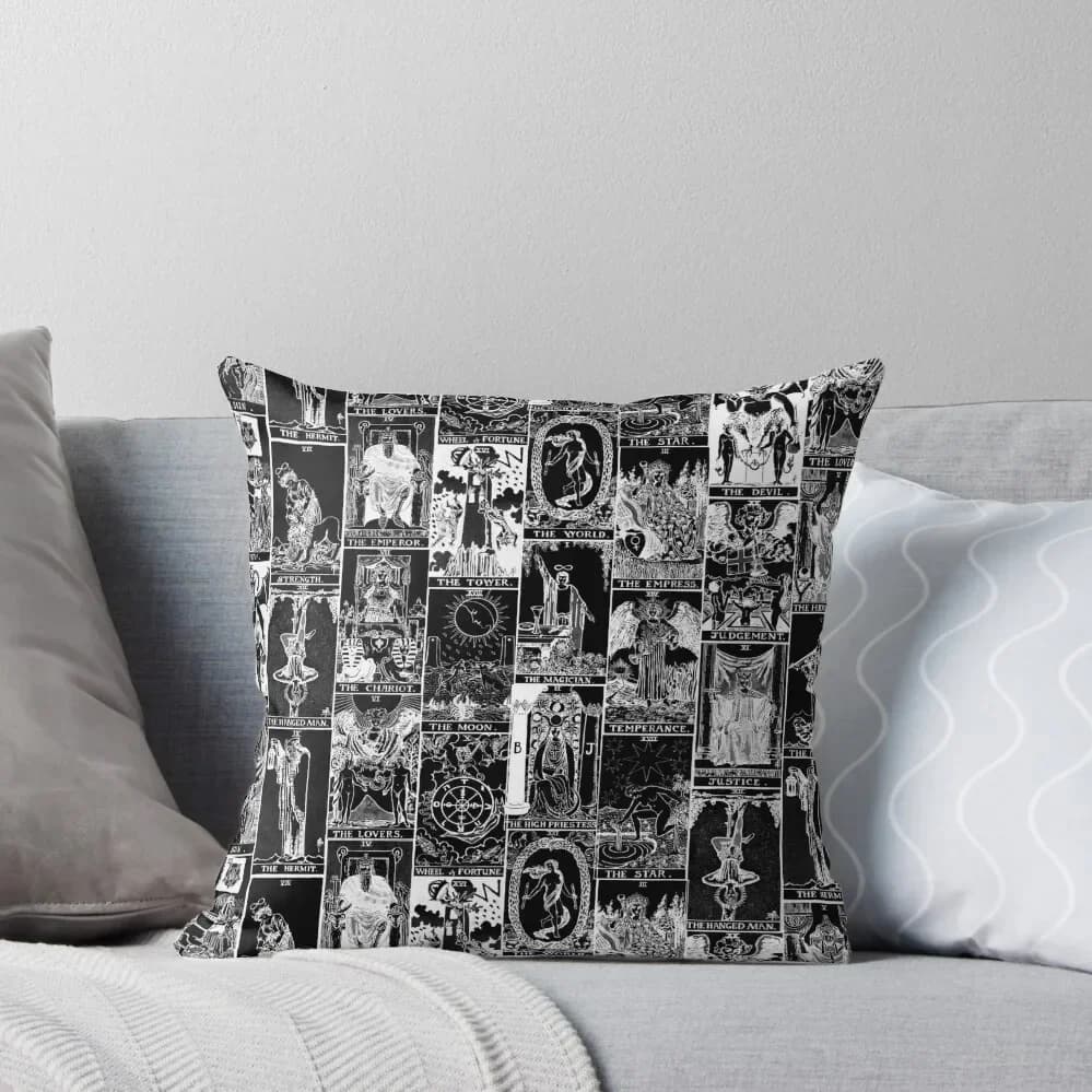 The Major Arcana of Tarot Patchwork Pillow cushions Lining accessories for luxury home ornamental pillows