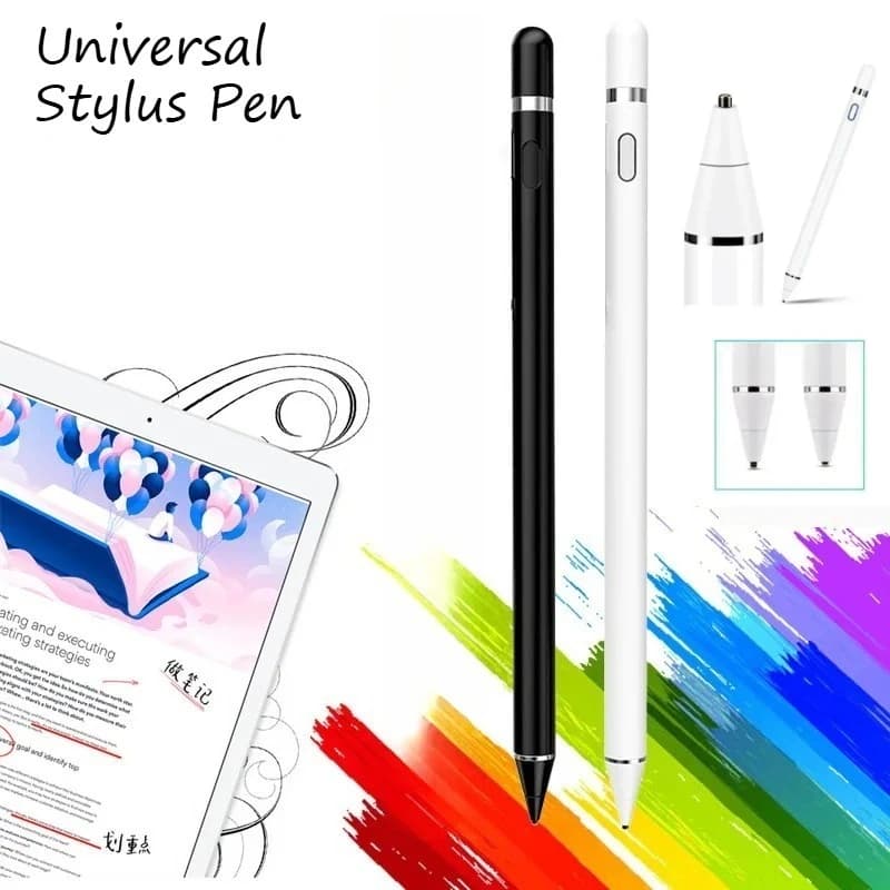 Penna Stilo Universale Originale con Capacitore Attivo per Xiaomi Pad/Redmi Pad, iPad/iPhone, iOS/Android, Mi Pad 6 Phone Touch