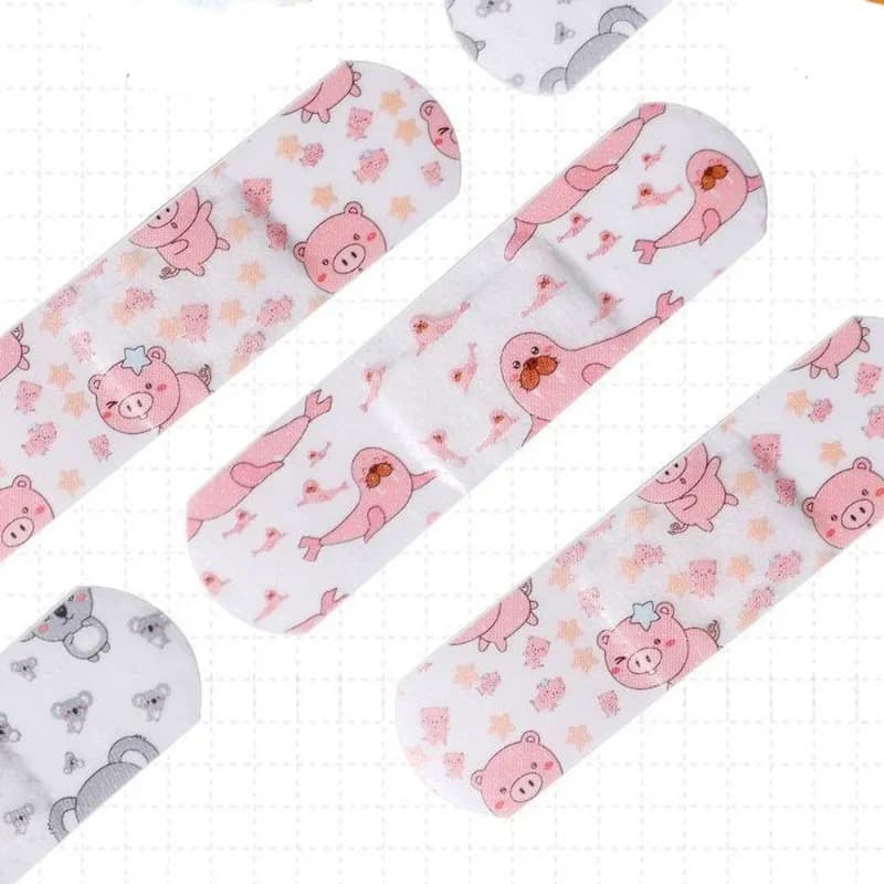 100 pz Simpatico Cartone Animato Cerotto Emostasi Bende Adesive Kit di Emergenza di Primo Soccorso Ferita Gesso per Bambini Kit Medico