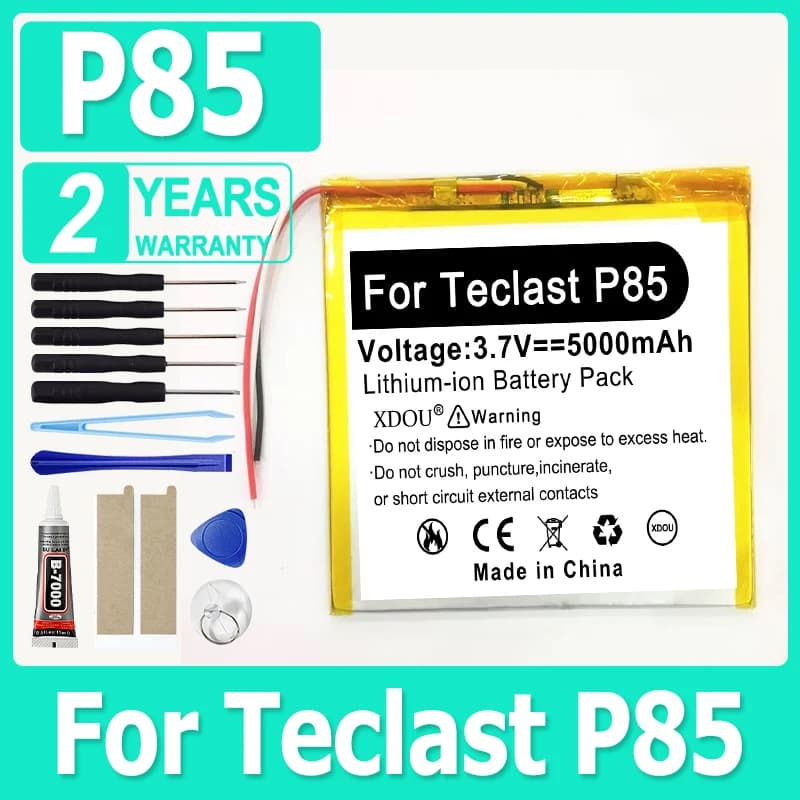 NUOVA batteria Per Teclast P85 409694 batteria tablet Batteria ai polimeri 3.7V 5000MAH