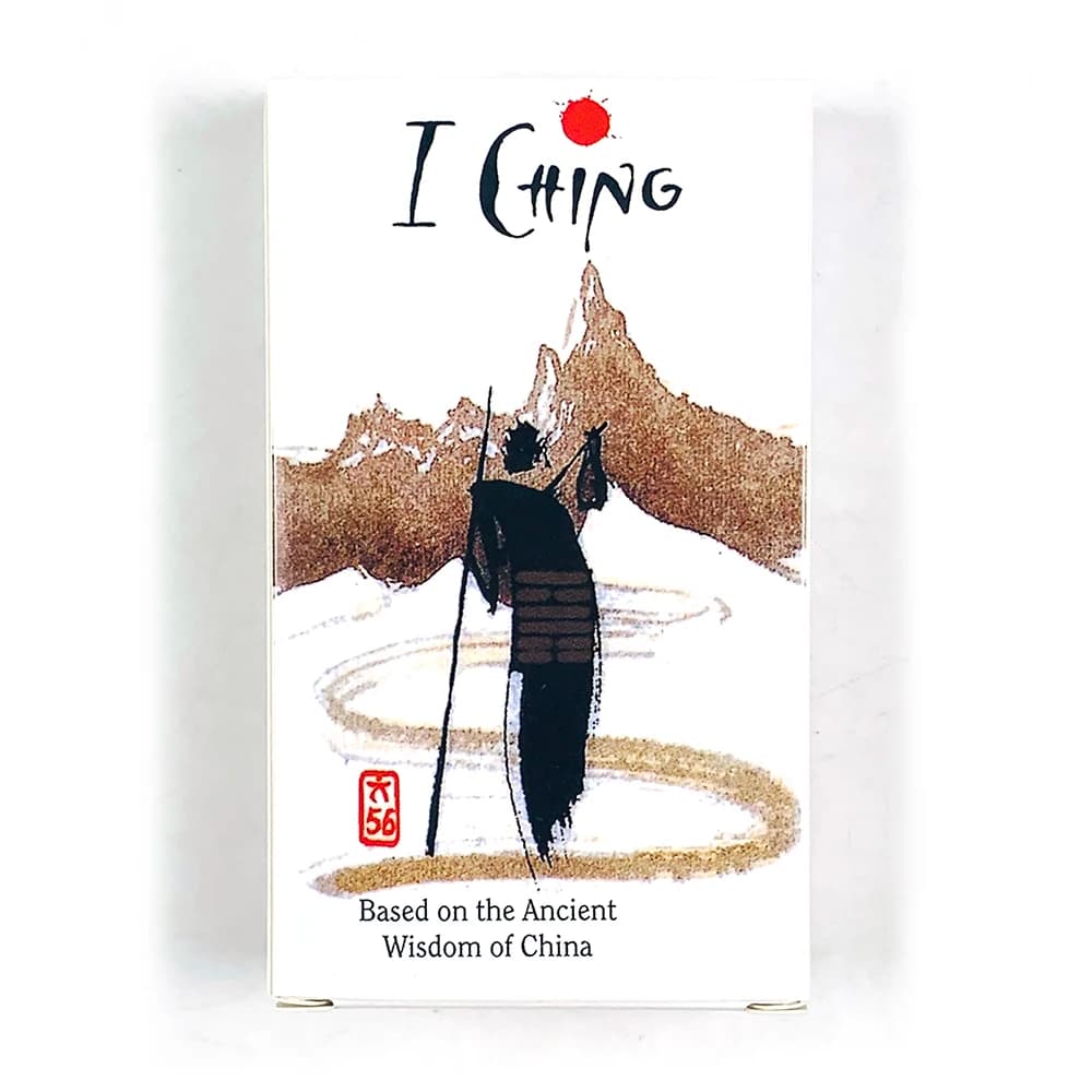 Traditional Ink Painting I Ching Tarot Cards Wisdom Of China A 64 Oracle English Visions Divination Edition Deck Borad Games
