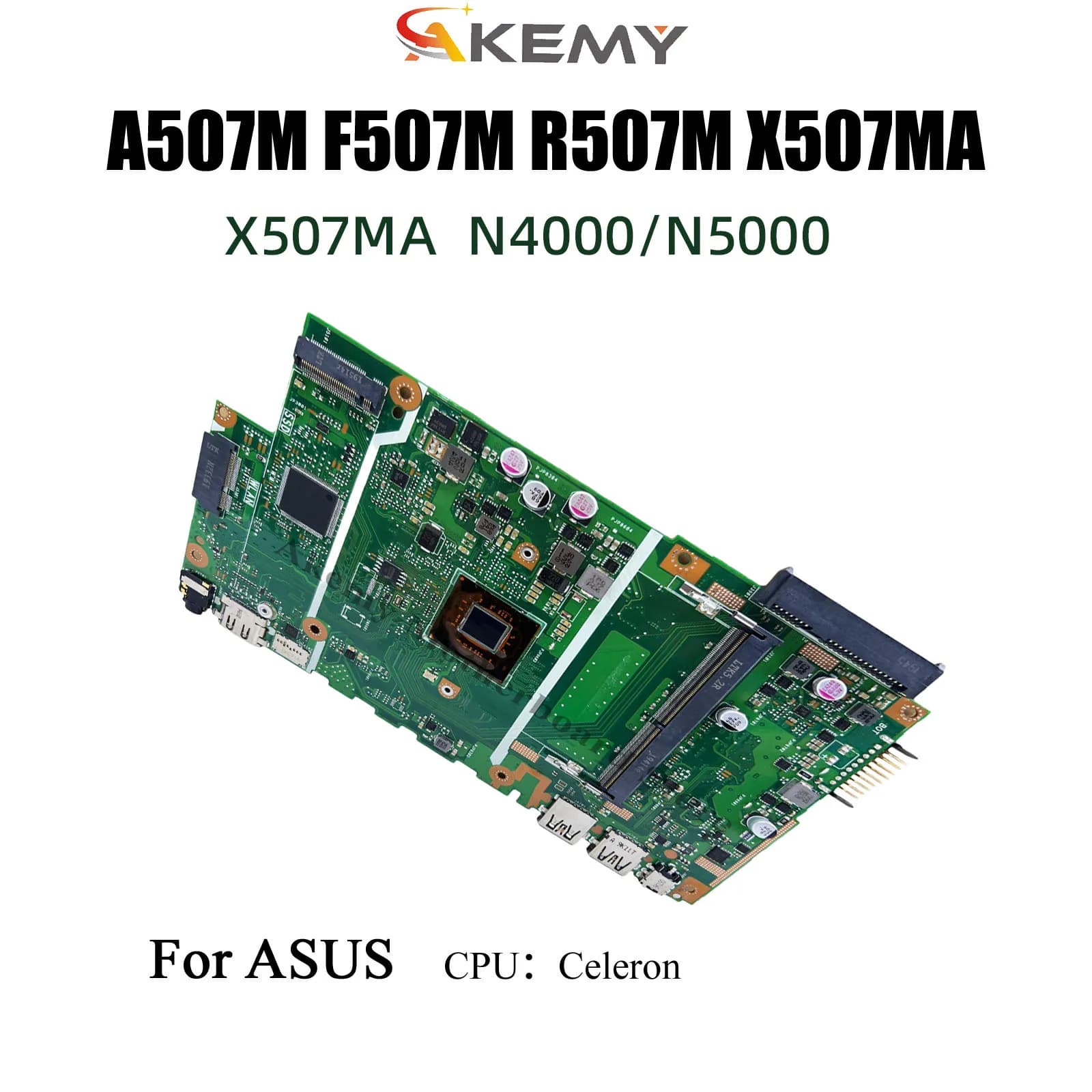 X507MA Mainboard For ASUS X507MA X507M X507 F507 Laptop Motherboard W/ Pentium N5000 N4000 CPU 100% Test