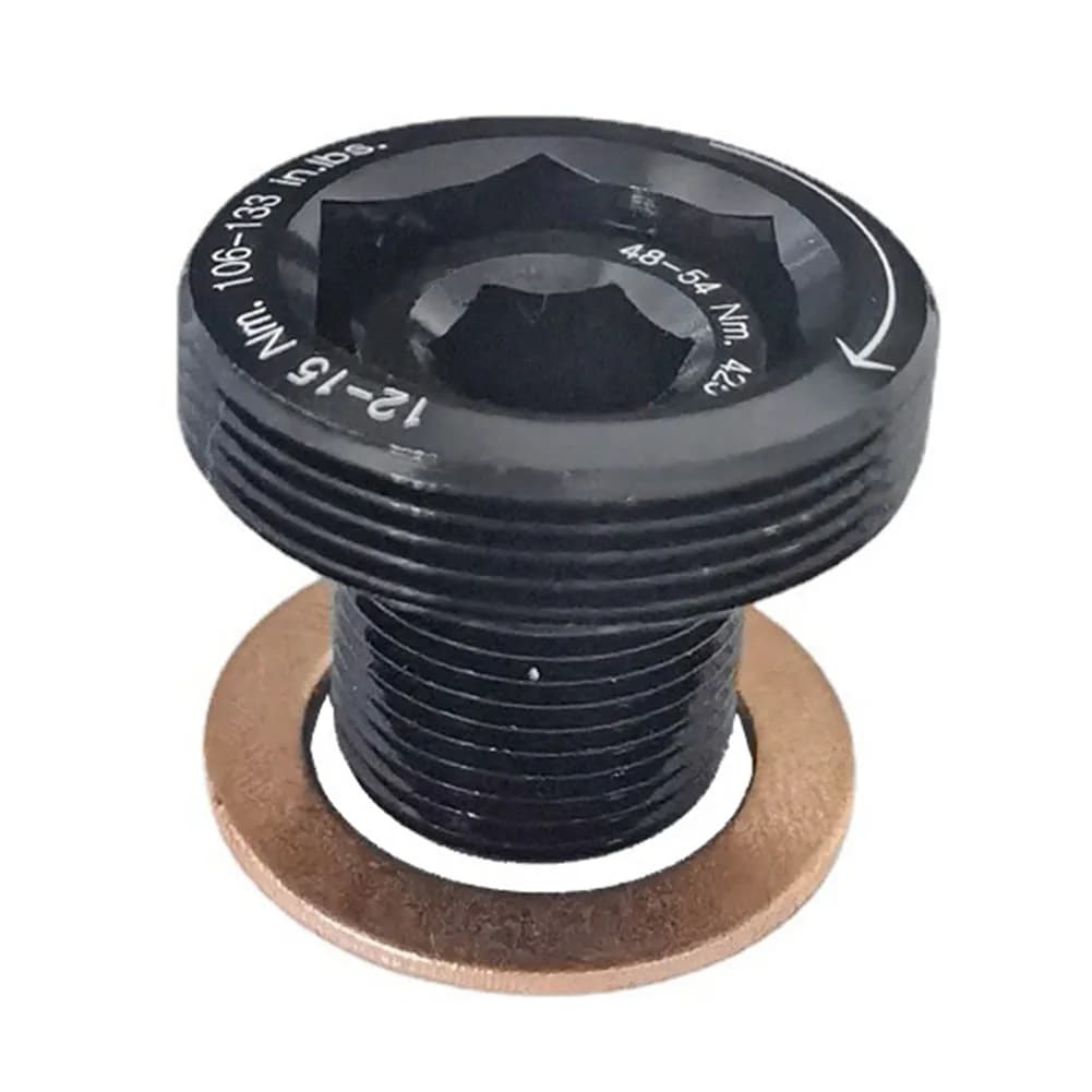 1 set di viti per manovella M15-26mm in lega, bullone di fissaggio per manovella di bicicletta per Sram X7, accessori per bulloni di fissaggio per bicicletta
