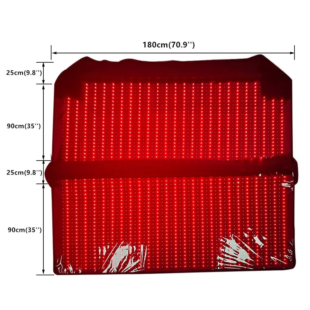 Drop Shipping 2025 Impulso fisico LED Terapia della luce rossa Sacco a pelo Spa Home Sauna a infrarossi Sollievo dal dolore corporeo