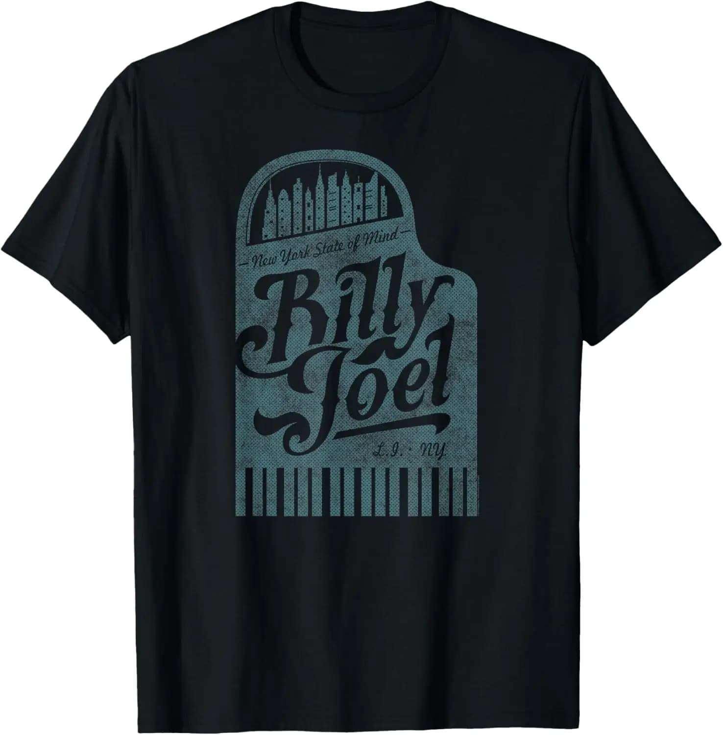 - L.I. X N.Y. T-Shirt 100% Cotton Trendy Y2K Short-Sleeve Tee – Soft, Quick-Drying, & Moisture-Wicking; Ideal Sports Casual