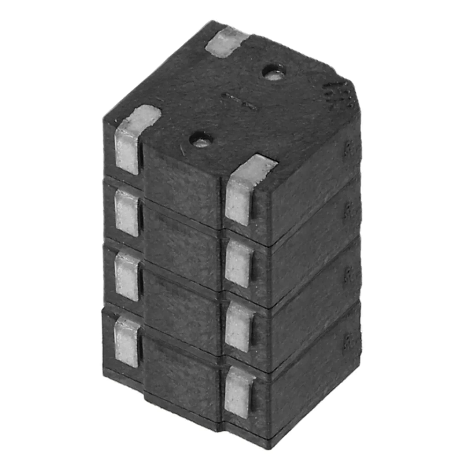 4 Pezzi Mini Cicalino a Montaggio Superficiale, Allarme Sonoro Forte per Scherzi, Sicurezza Porte, Giochi di Gruppo, Segnalatore Elettronico, Allarme a Tono Piezoelettrico, Trucco Sonoro