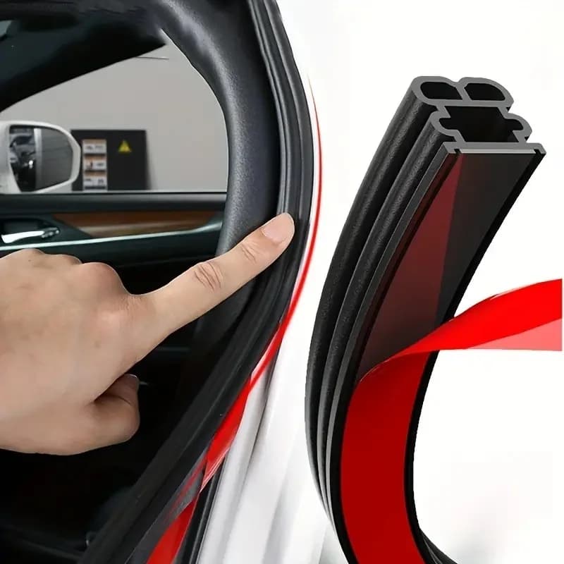 Strisce di tenuta in gomma per auto Strisce di tenuta per auto a doppio strato Strisce di tenuta per auto in gomma insonorizzata Accessori per l'isolamento acustico automatico