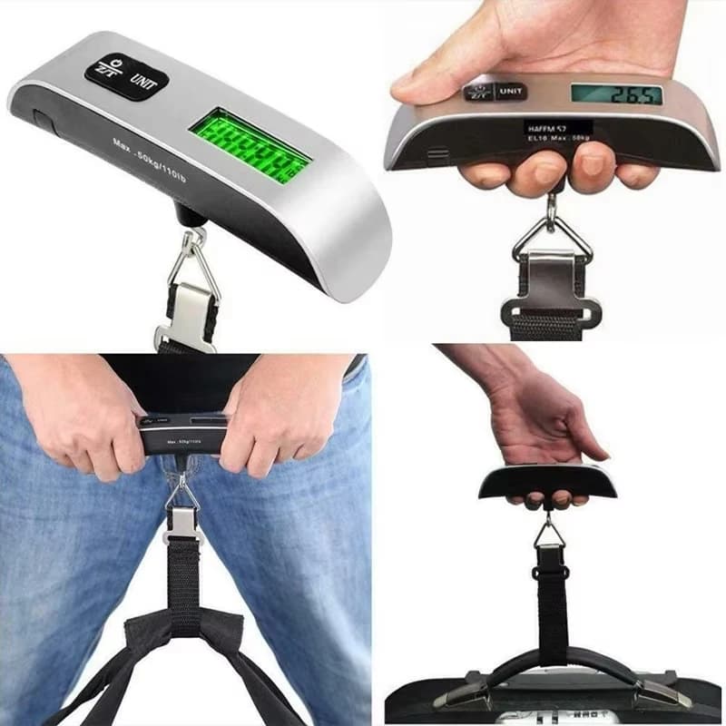 Bilancia elettronica con gancio per bilancia portatile da 50 kg