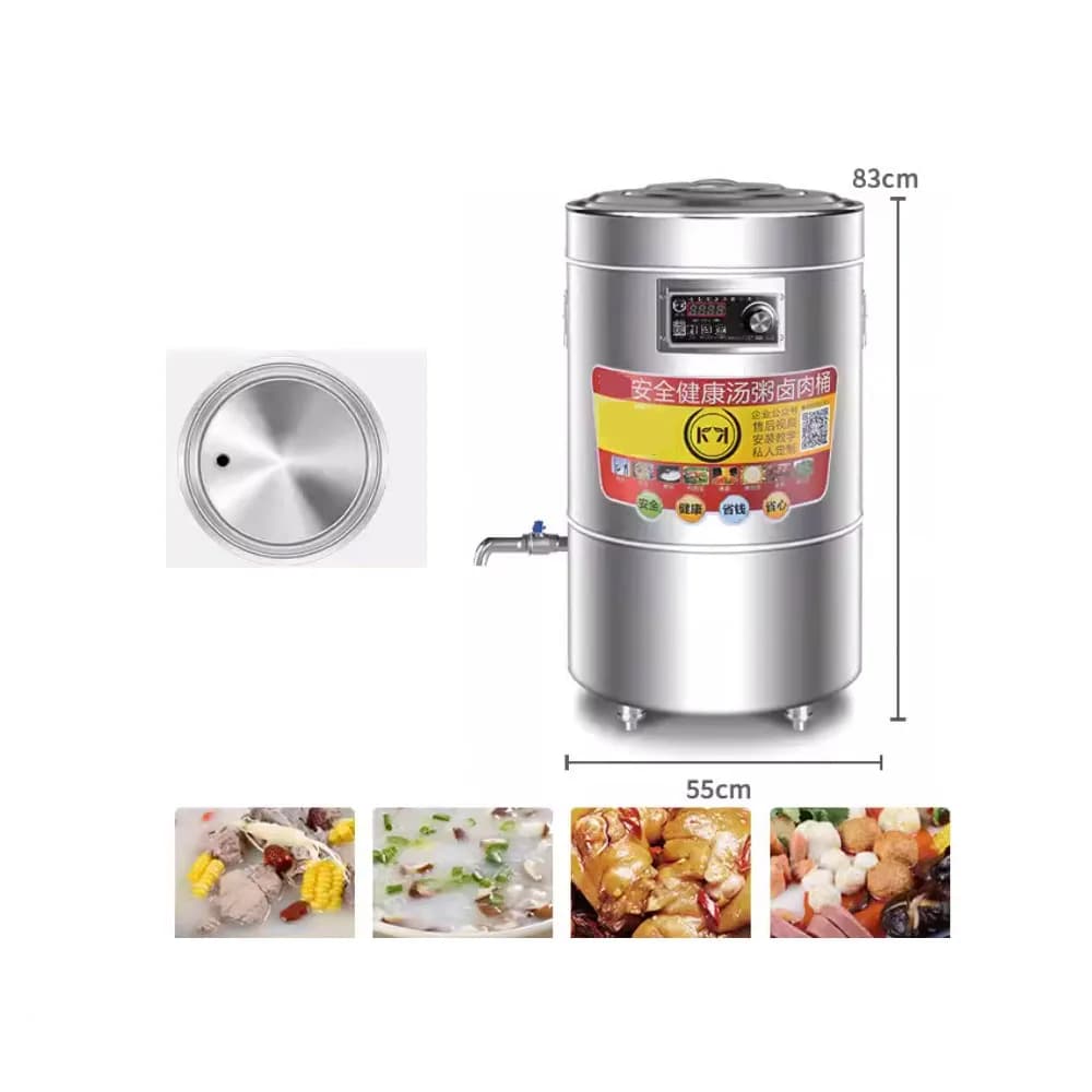 Bollitore Elettrico Automatico Commerciale per Ramen e Pasta, Macchina per Cucinare e Bollire, Attrezzatura da Cucina per Ristoranti e Hotel