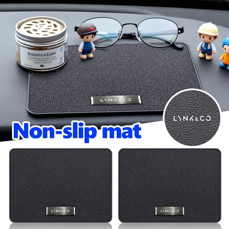 Car Anti-Slip Mat Auto Phone Key Holder Non Slip Storage Pad For LYNK&CO 01 Phev 02 03+ 05 06 09 EM-P PHEV 09 MHEV