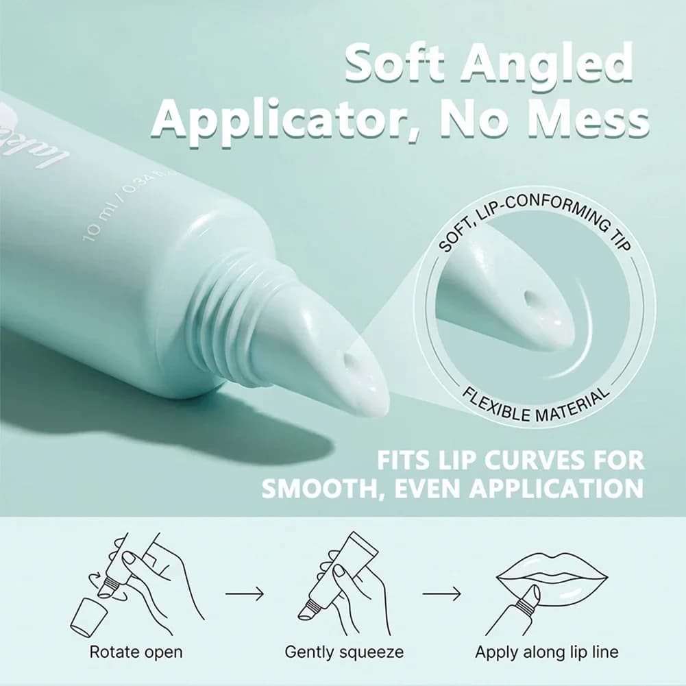 Exfoliating Peel Off Lip Mask, Soothing Hydrating Prep Lip Treatment, Clear Dead Cuticles Glossy Plump Lips Before Lip Makeup