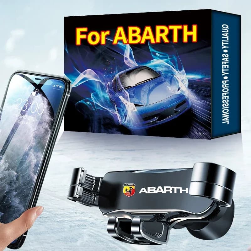 Supporto per accendino termoretraibile per telefono per auto Accessori auto per Abbas Abarth Lingua Legno Punto 125 500 Stilo Ducato Car-Styling