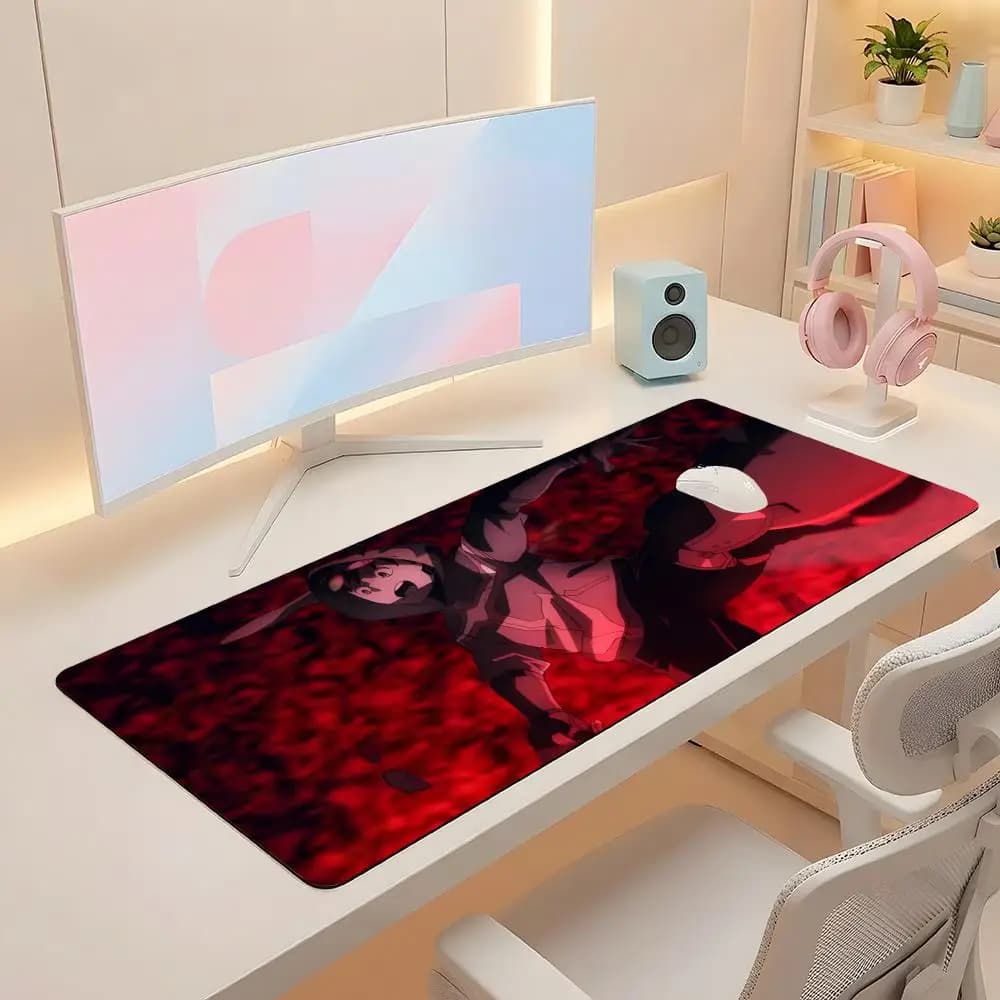 1 pezzo solo tappetino per mouse anime K-koichi Hayase, accessori per computer, tappetino per tastiera, tappetino per mouse nero, tappetino per mouse da gioco per laptop aziendale