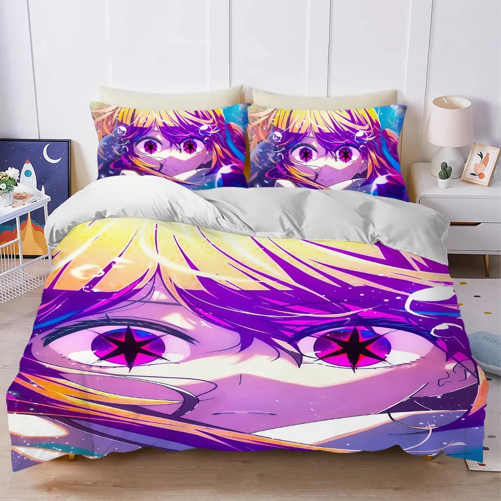 Set O-Oshi No Ko 3, Soft and Washable, 3 Pieces, Summer, Comfortable, for Students, Dormitory, Home, Bestseller