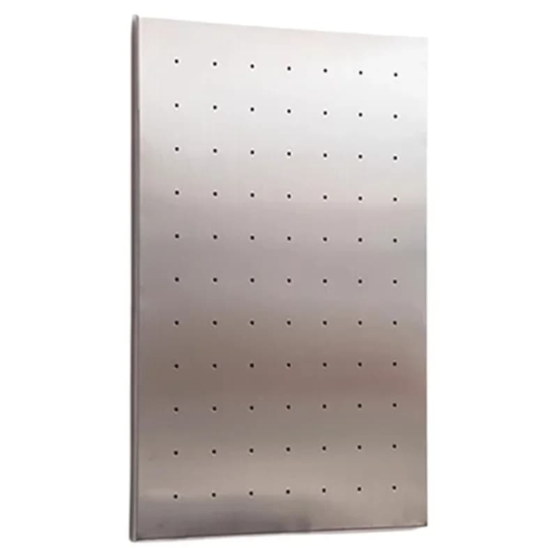Brushed stainless iron hole board Bedroom entrance Wall hanging Wall baffle Anti-fingerprint Magnetic metal hole board