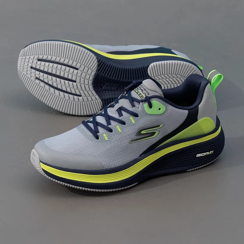 Skechers Men's Sports Shoes Go Run Elevate 2.0 Cushioning, Wear-Resistant and Breathable Running Shoes 220851-Gynv