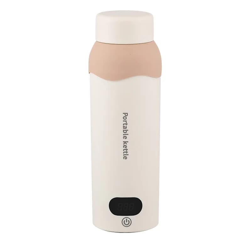 Bollitore USB portatile a temperatura costante, tazza elettrica da viaggio, piccola tazza termica integrata con isolamento termico.