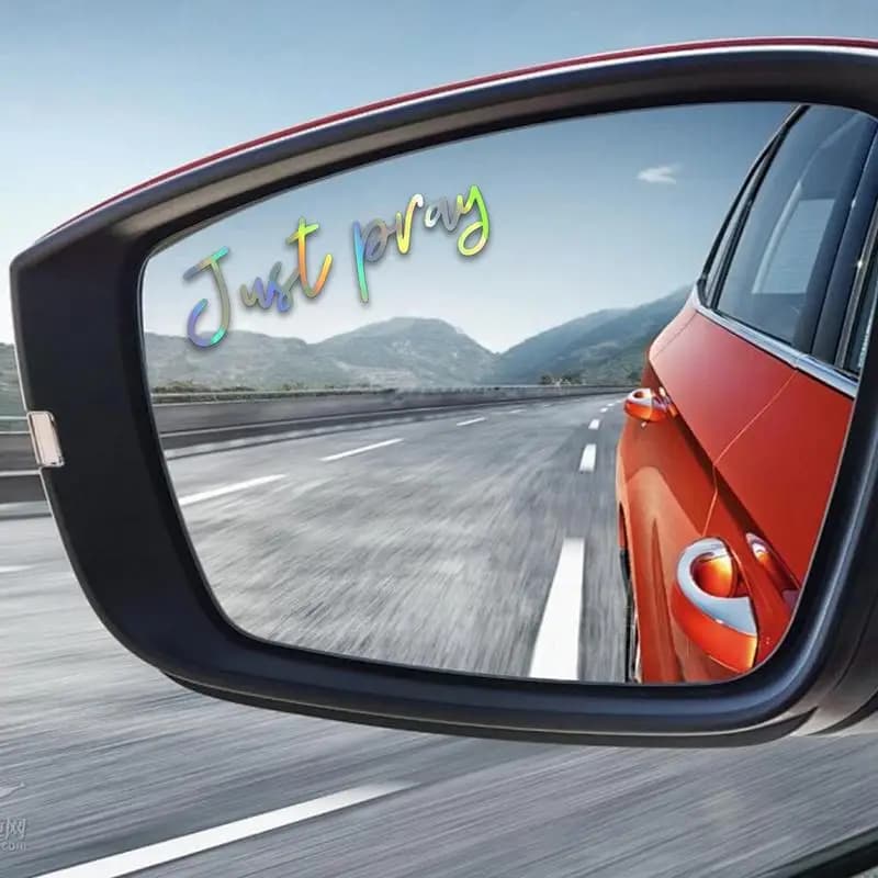 Per tablet Specchietti retrovisori Decalcomanie per finestre Adesivi per auto Accessori Adesivo per paraurti per laptop multiuso Bottiglia impermeabile