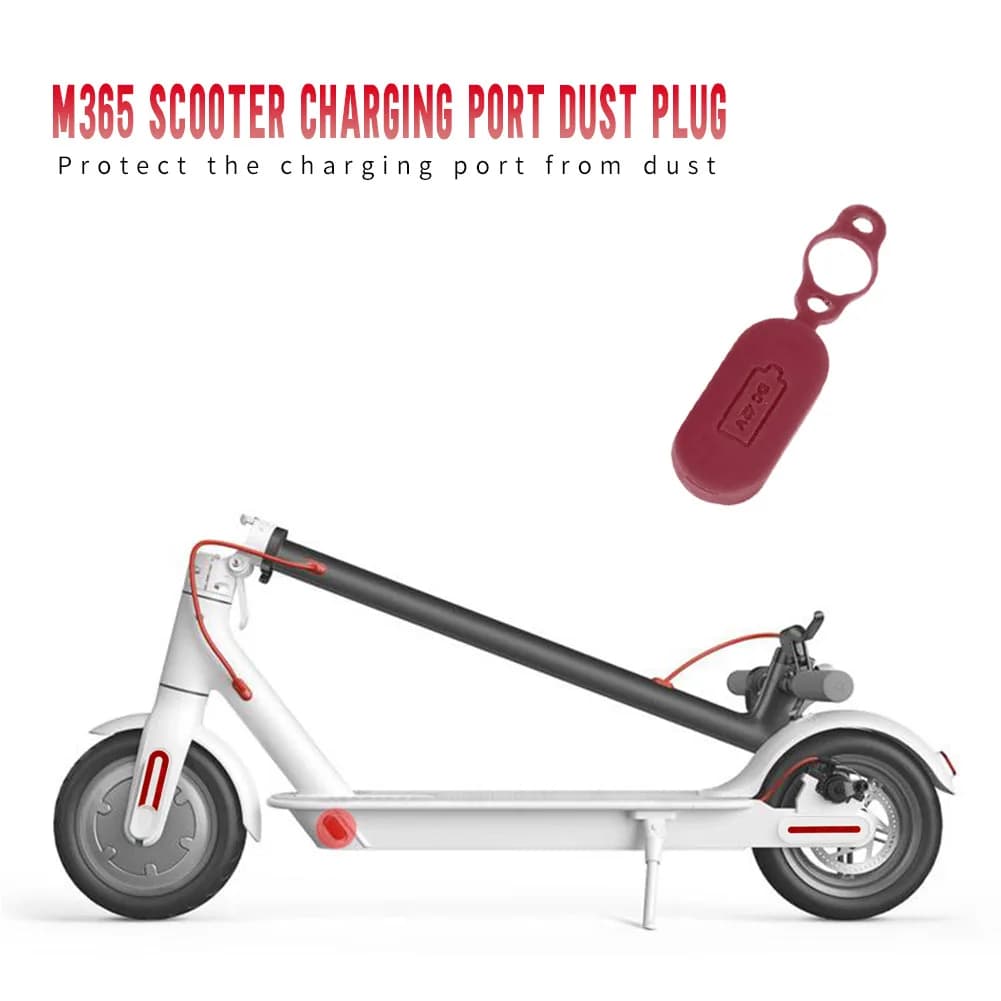 Charging Port Dust Plug Repair Spare Parts for M365 Electric Scooter Skateboard