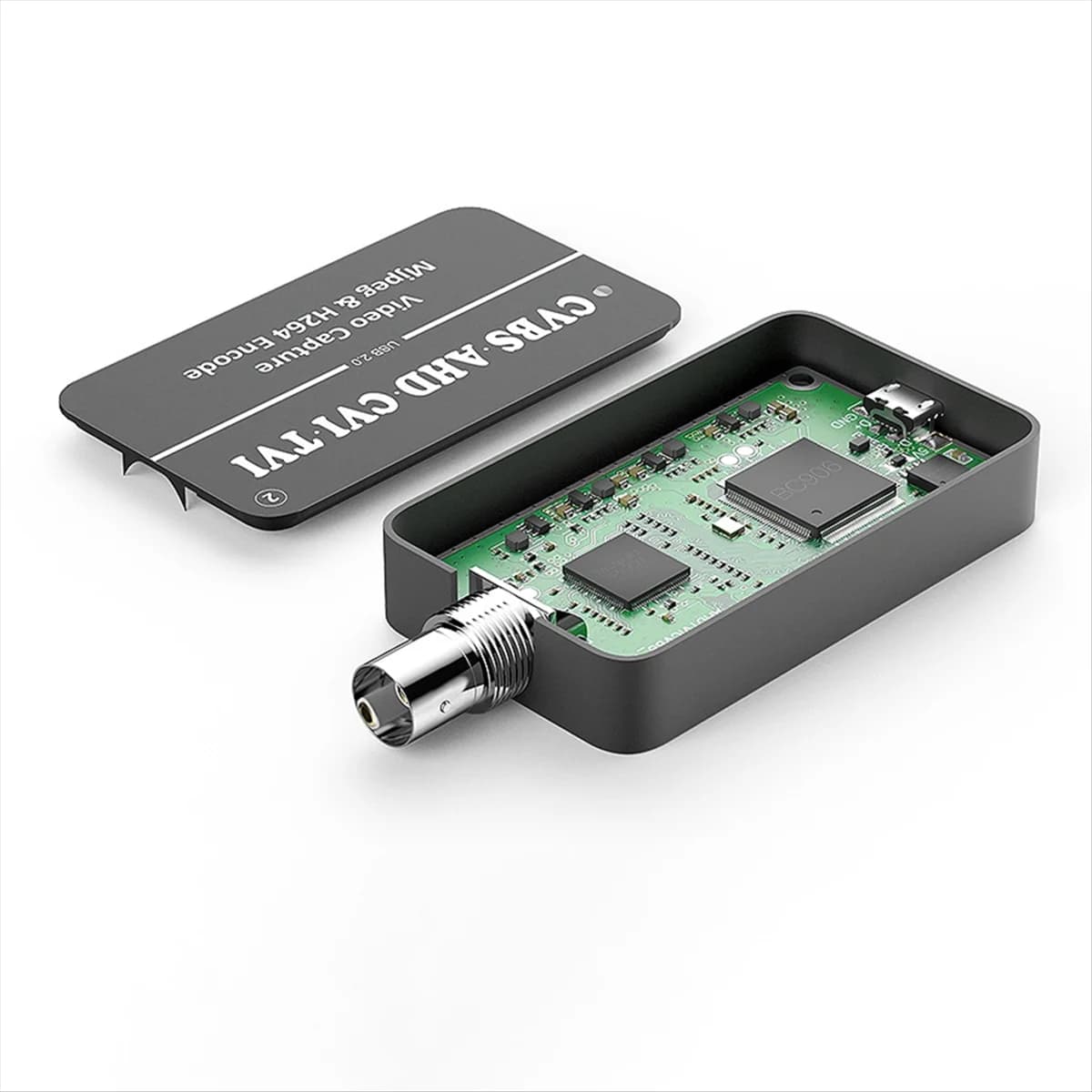 ABAN LCC261 1080P CVBS A USB Scheda di acquisizione video 264 e MJPEG Due codificatore Streamer AHD CVI TVI A USB UVC Capture