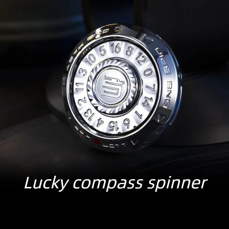 Fidget Spinner in Metallo Antistress, Giocattolo EDC Portatile da Scrivania, Gadget Cool per Ufficio, Giocattoli Antistress per Adulti e Uomini