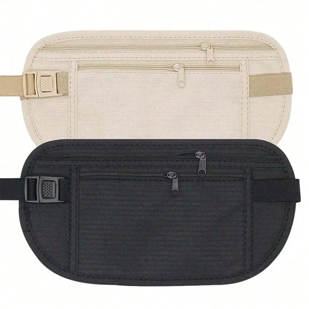 Exterior Marsupi for Passport coin purse with hidden belt Random Sports Waist suitable for running, hiking, cycling