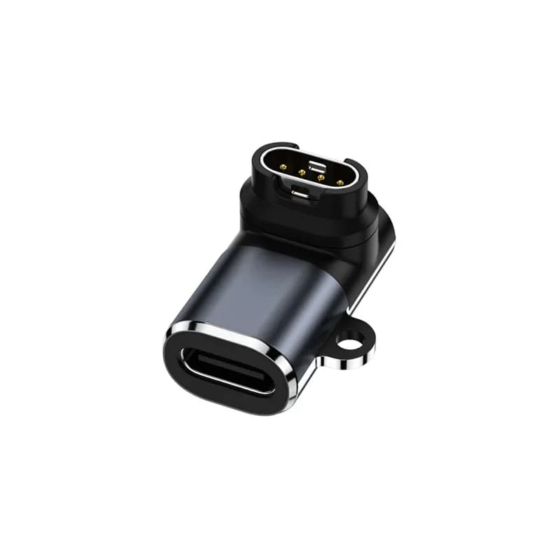 Type C Watch Charging Converter for Garmin Fenix 8 7 7S 7X 6 E Pro Solar Instinct,Venu 3S 2 SQ Epix/Tactix to 4pin Charger