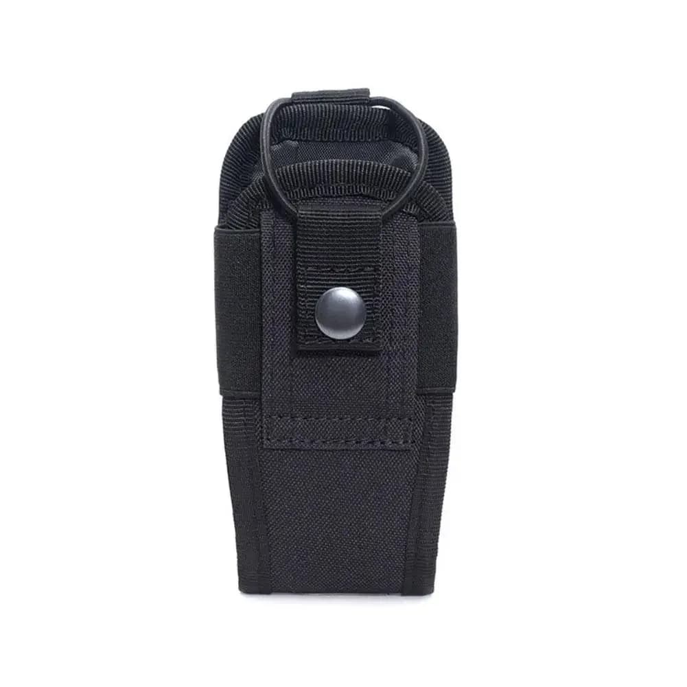 Borsa da trasporto tattica per walkie-talkie Molle Radio Pouch Holder Tasca portatile per sport da caccia all'aperto Marsupio per interfono