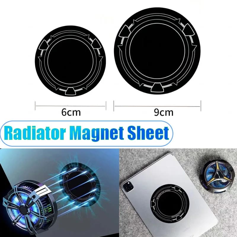 2 pz 60/90mm Anello Piastra Metallica per Magsafe Magnetico Auto Supporto IPad Radiatore Foglio di Ferro Adesivo per IPhone Xiaomi IPad/Tablet PC