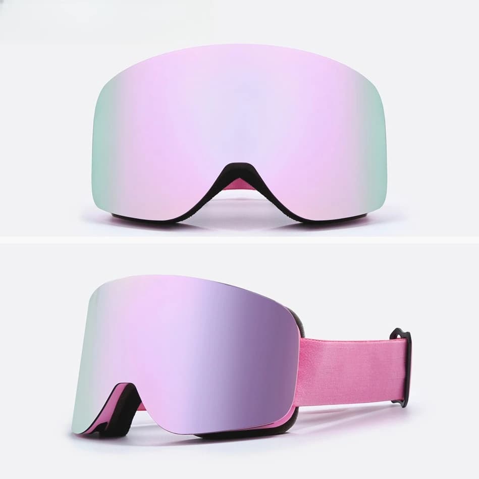 Occhiali da sci professionali invernali per uomo donna Doppi strati Occhiali da snowboard antiappannamento Occhiali da sci per ciclismo all'aperto per adulti