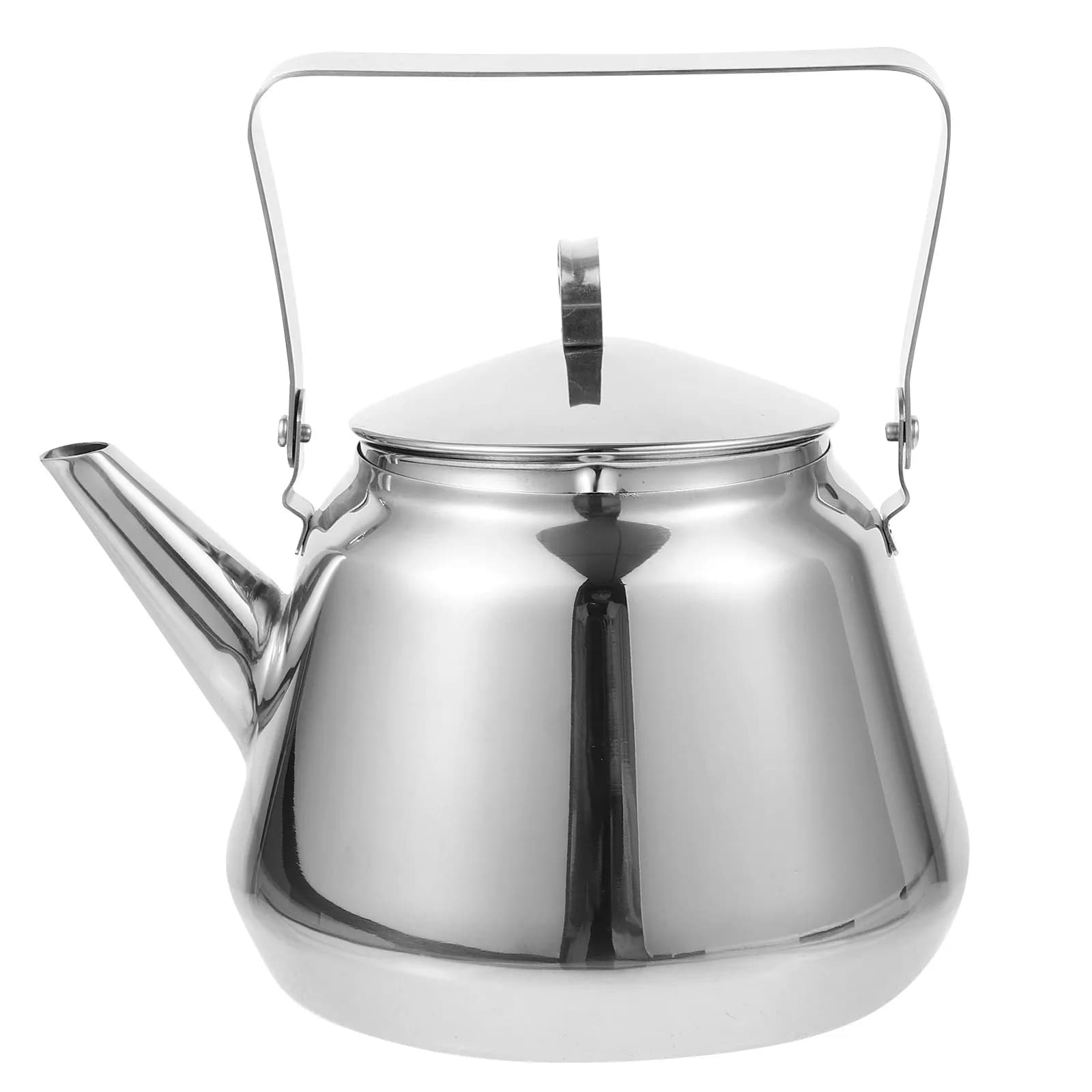 Stainless Steel Tea Kettle Reusable Water Boiler Comfortable Handle Gas Electric Stovetops Kitchen Supplies Stovetop Kettle