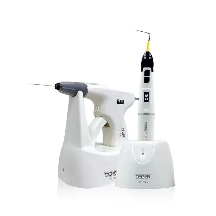 Sistema di Otturazione Dentale con Guttaperca, Pistola per Riempimento Canali Radicolari, Penna Riscaldata, Strumenti Chirurgici Dentali