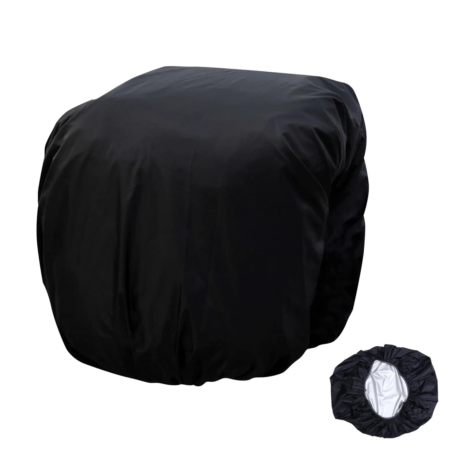 Copertura Antipioggia Impermeabile Argentata per Borse da Ciclismo, Zaini, Biciclette, Viaggi all'Aperto, Alpinismo, Borsa Antipioggia