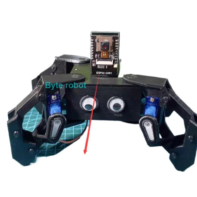 SG90 Video Robot Spider with video camera for Arduino Robot DIY Kit ESP32-CAM Robot ESP8266 Programmable kit with open source code