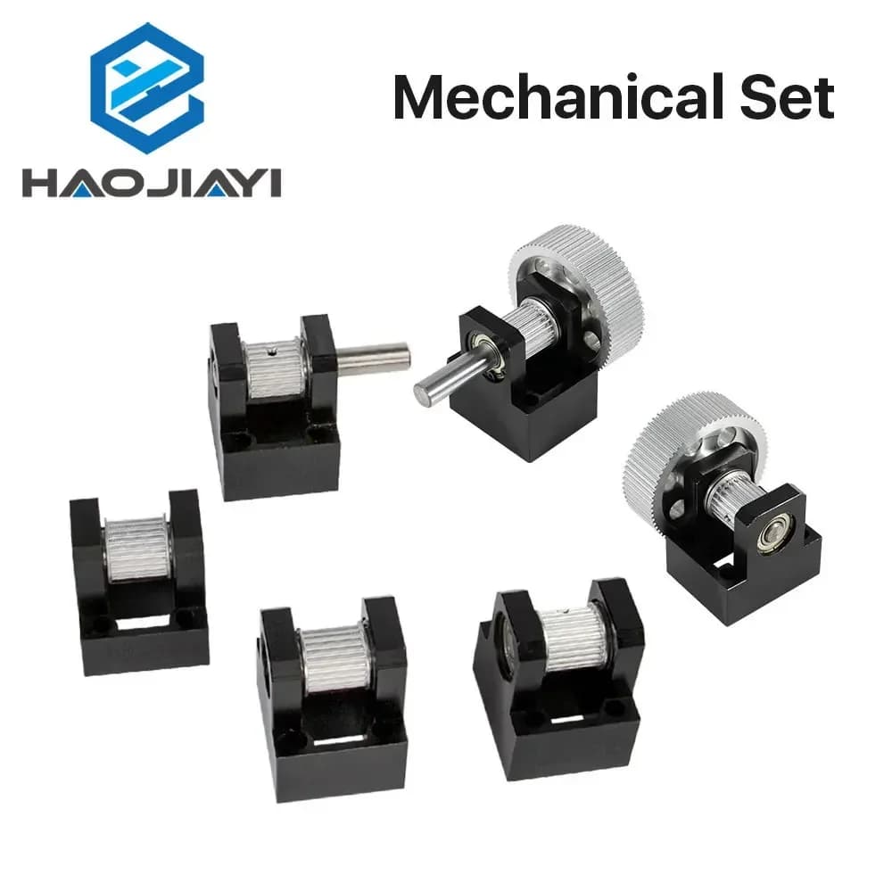 LC Gear Base Set Set for Mechanical Parts for Laser Engraving Machines Co2