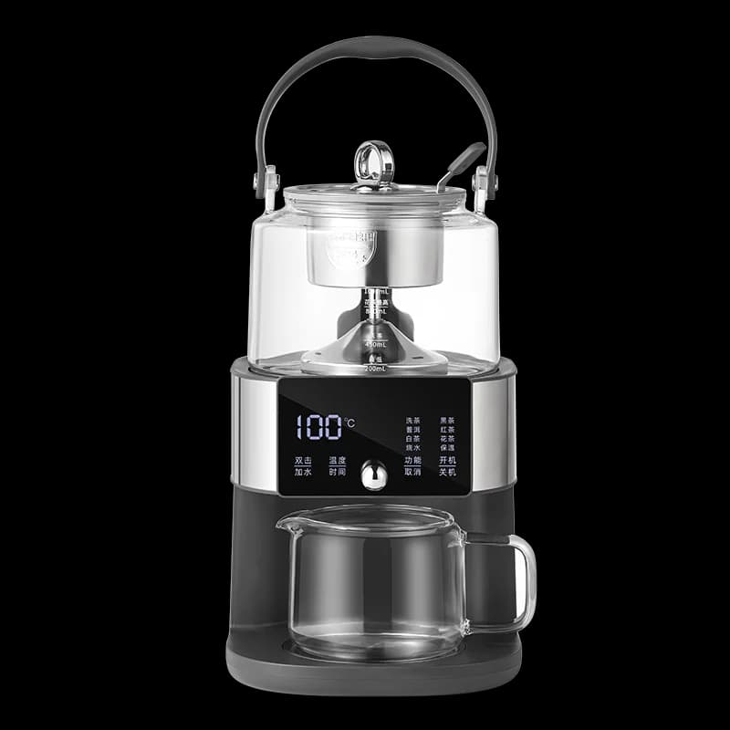 New Design Digital Temperature Control Small Kitchen Electric Teapot Glass Electric Teapot