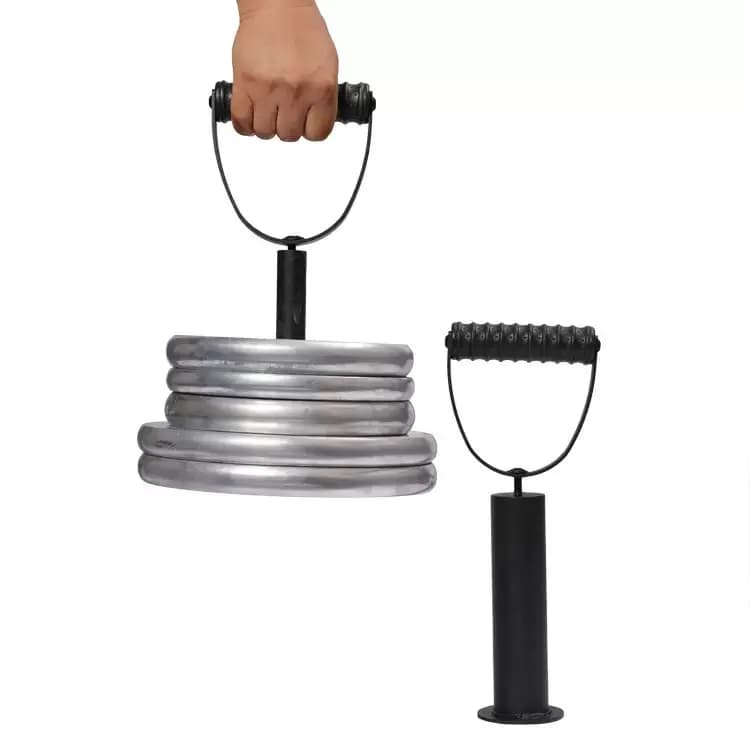 Adjustable Kettlebell Handle for Weight Plates, Ergonomic Design for Home or Gym Training, Strength Training