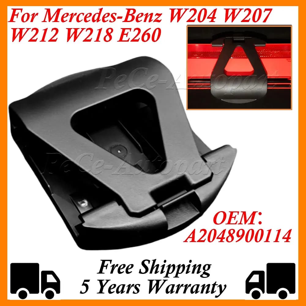 Segnale di avvertimento Clip Treppiede Sedile A2048900114 Per Mercedes-Benz W204 W207 W212 W218 E260 Triangolo di Avvertimento Segnali Supporto di Supporto