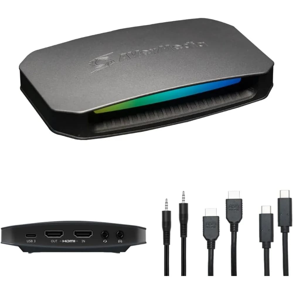 Scheda di acquisizione 4K60 HDMI 2.1 a bassa latenza 4K144 4K120 Dispositivo di acquisizione giochi passthrough per PS5 Xbox Switch PC Mac Streaming