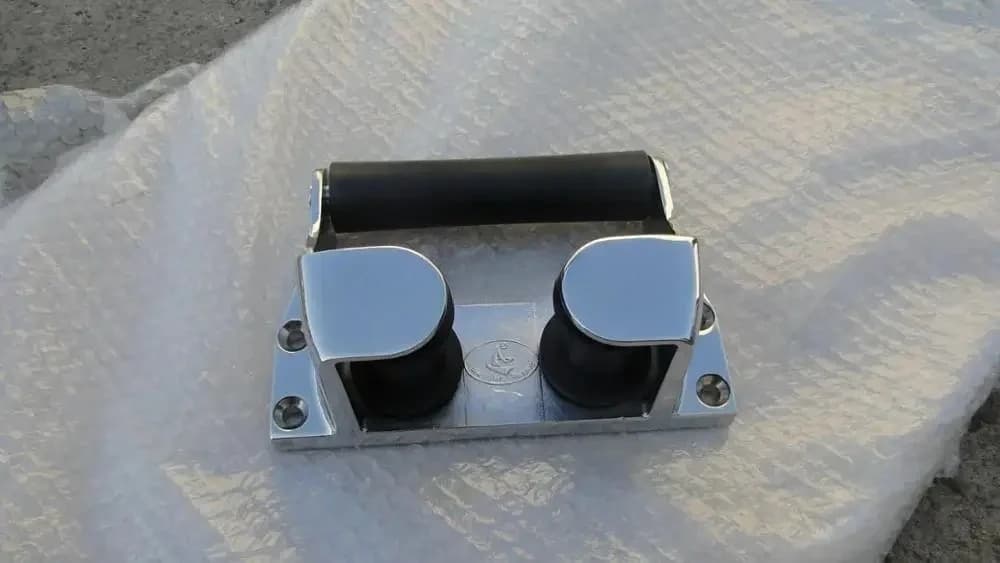 Stainless Steel Yacht Anchor Fairlead Roller for AISI316 Marine Hardware Bow Chock Hawse Pipe Boat Accessory Mirror Polished