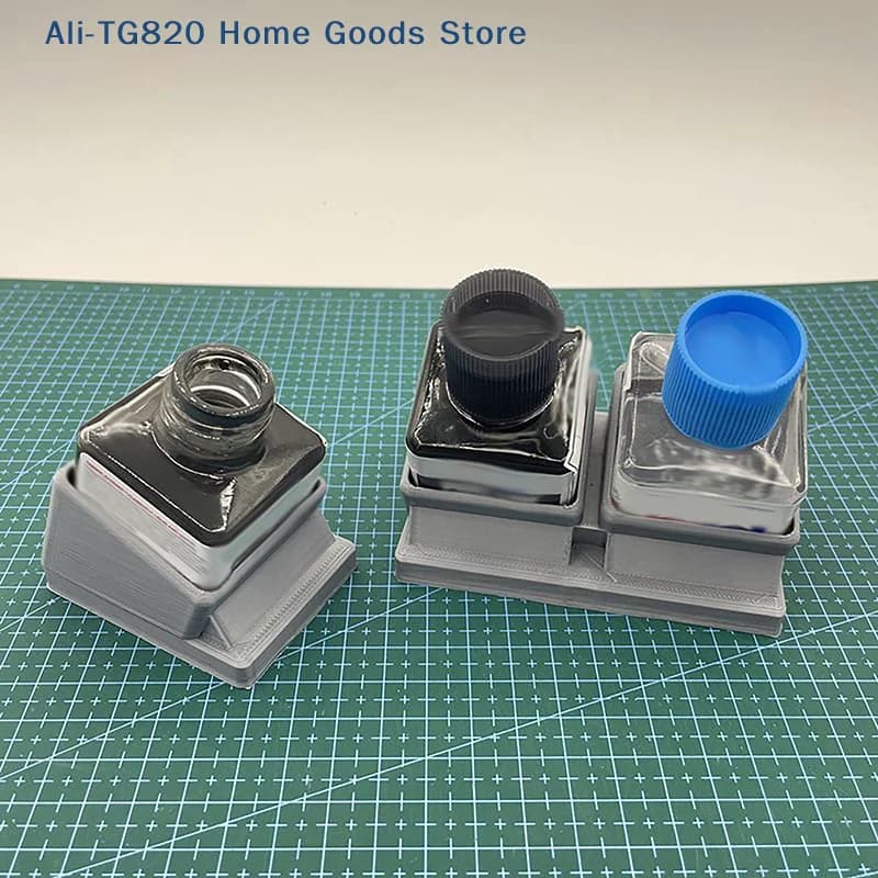 [TG820] Supporto per Vernici e Colla in Plastica, Porta Flaconi da 40ml, Organizzatore per Modellini, Supporto per Flaconi Extra Sottile