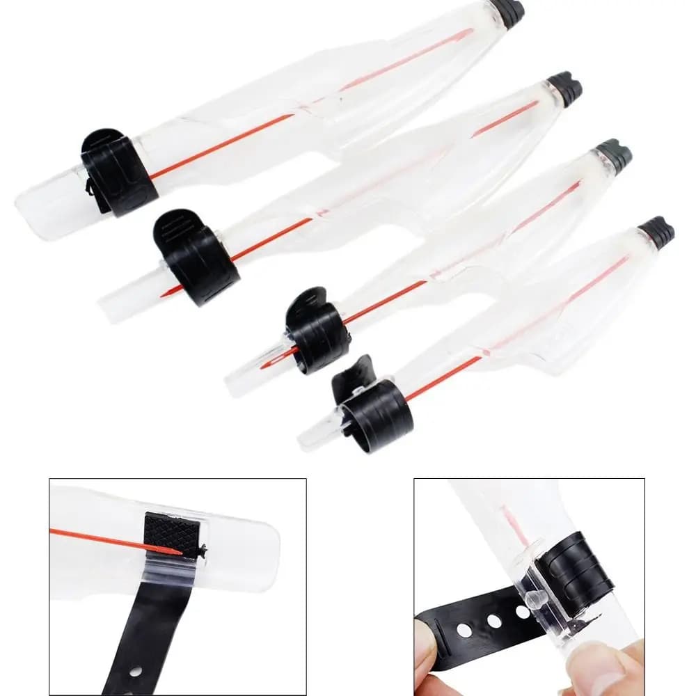 2 pezzi 4 dimensioni tappo per canna da pesca copertura telescopica tappi di protezione per asta in plastica punte per punta custodia protezione per canna da pesca canna da pesca