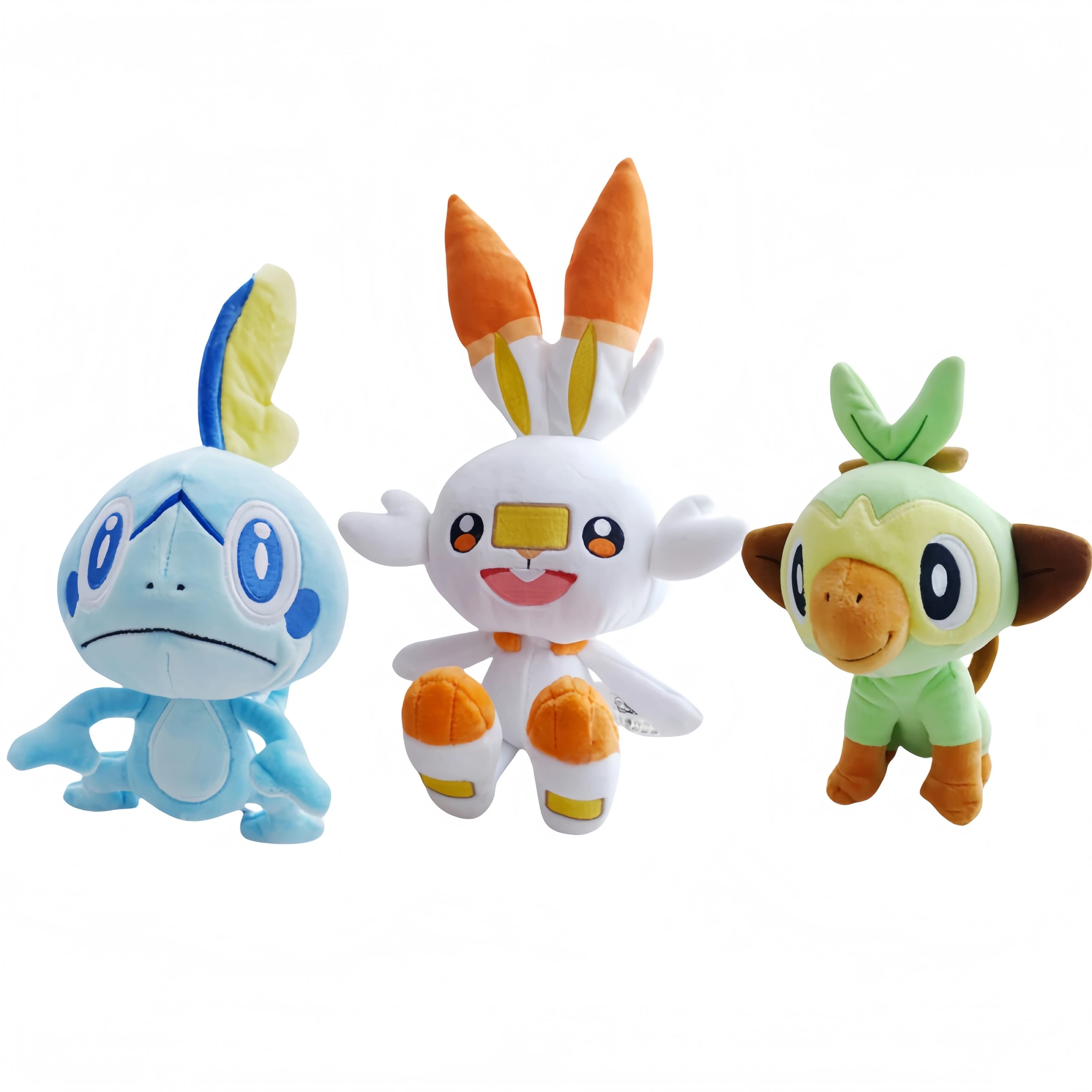 HQ Pokemon Sobble Scorbunny Grookey Cartoon Elf Figura Peluche Morbido Peluche Collezione Giocattoli per Bambini Regalo Di Natale Peluche