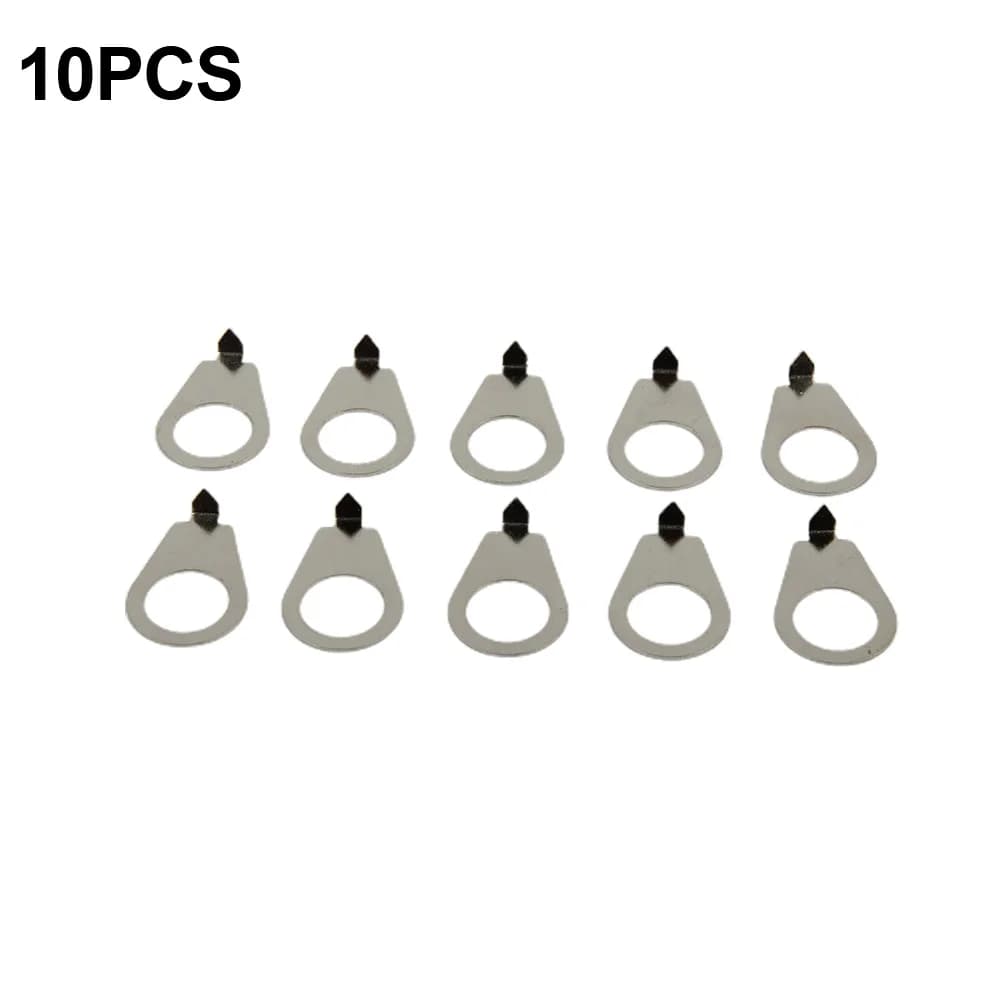10 pz Manopole Per Chitarra Puntatore Piastra Indicatore Rondelle Per Gibson LP Guitarre Elettriche Manopole Puntatore Piastra Manopola Indicatore di Posizione