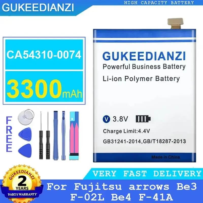 CA54310-0074 Per Fujitsu Arrows Be3 F-02L Be4 F-41A Batteria per cellulare a ricarica rapida 3300mAh