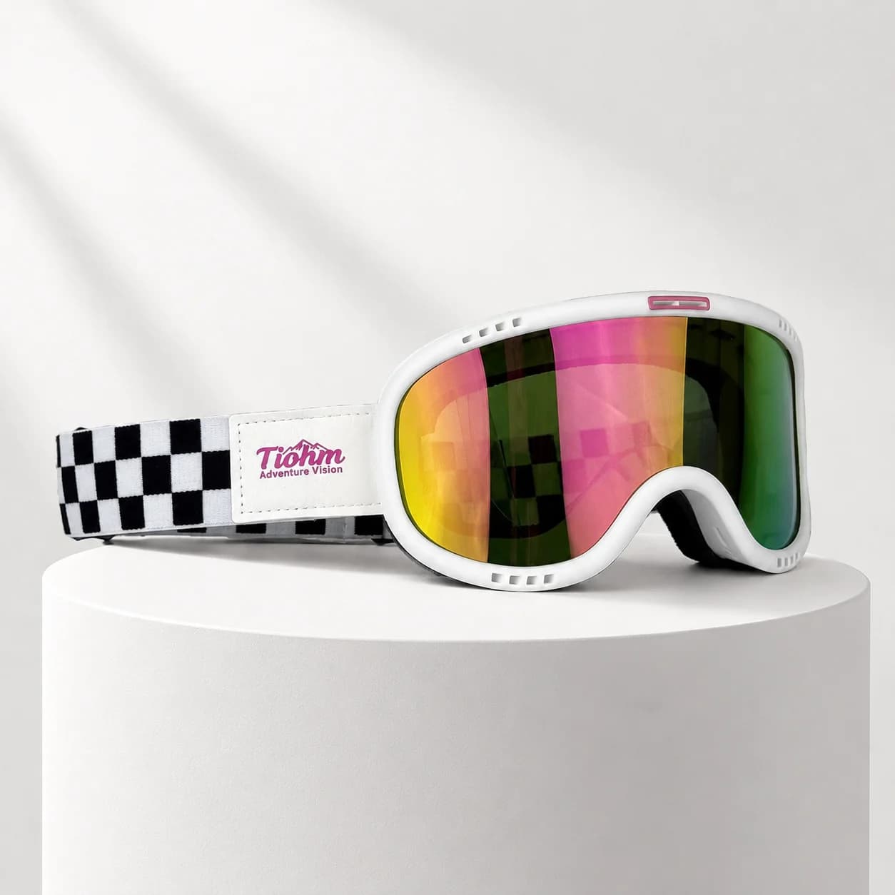 Occhiali Vintage Unisex per Sci e Moto, Occhiali Protettivi per Visione Notturna Fuoristrada e per Casco